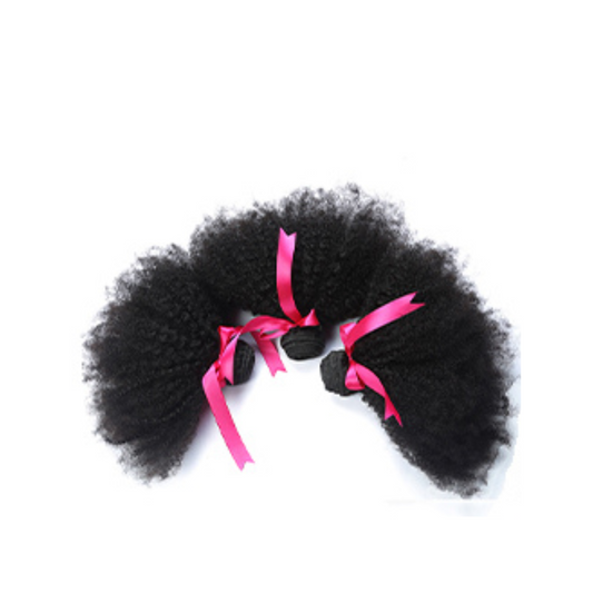 AFRO HUMAN HAIR BUNDLE-NATURAL COLOR