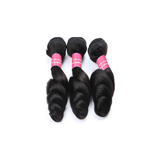 LOOSE WAVE HUMAN HAIR BUNDLE-NATURAL COLOR