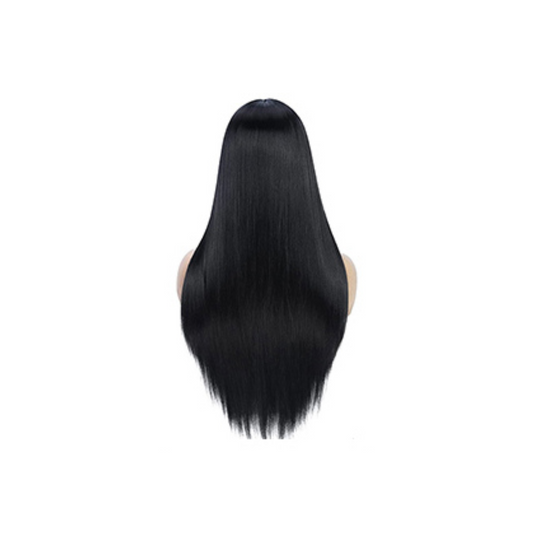 STRAIGHT HUMAN HAIR WIG-NATURAL COLOR