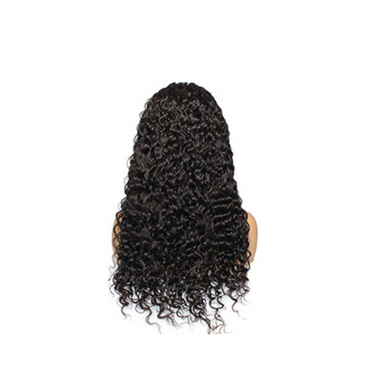 WATER WAVE HUMAN HAIR WIG-NATURAL COLOR