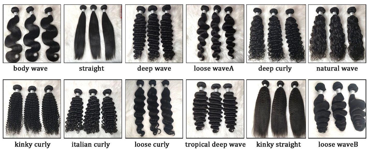 4PCS Virgin Hair Bundle Deal